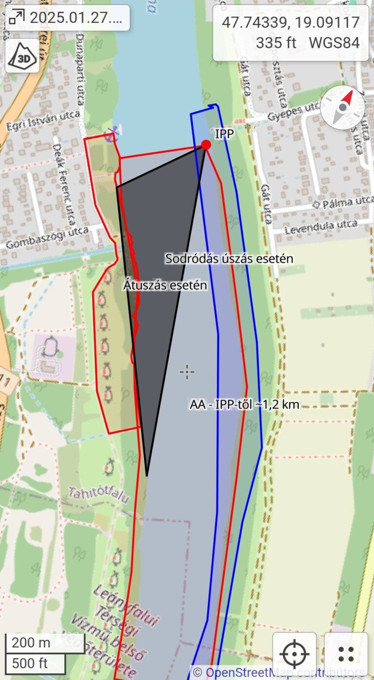 a keresés során használt térképünket.