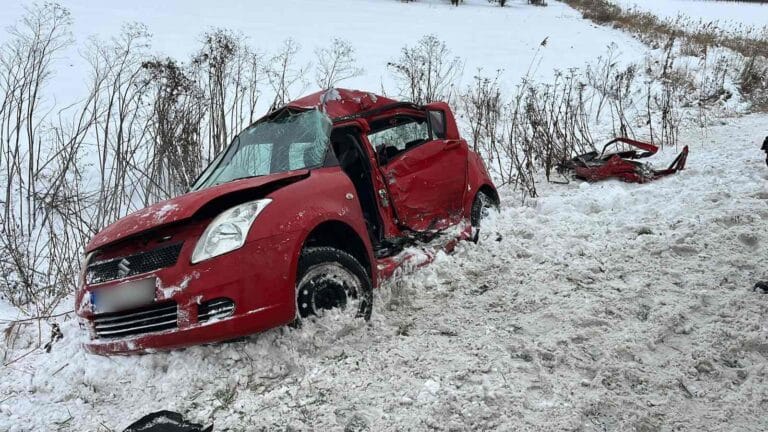 Baleset a 4-es főúton