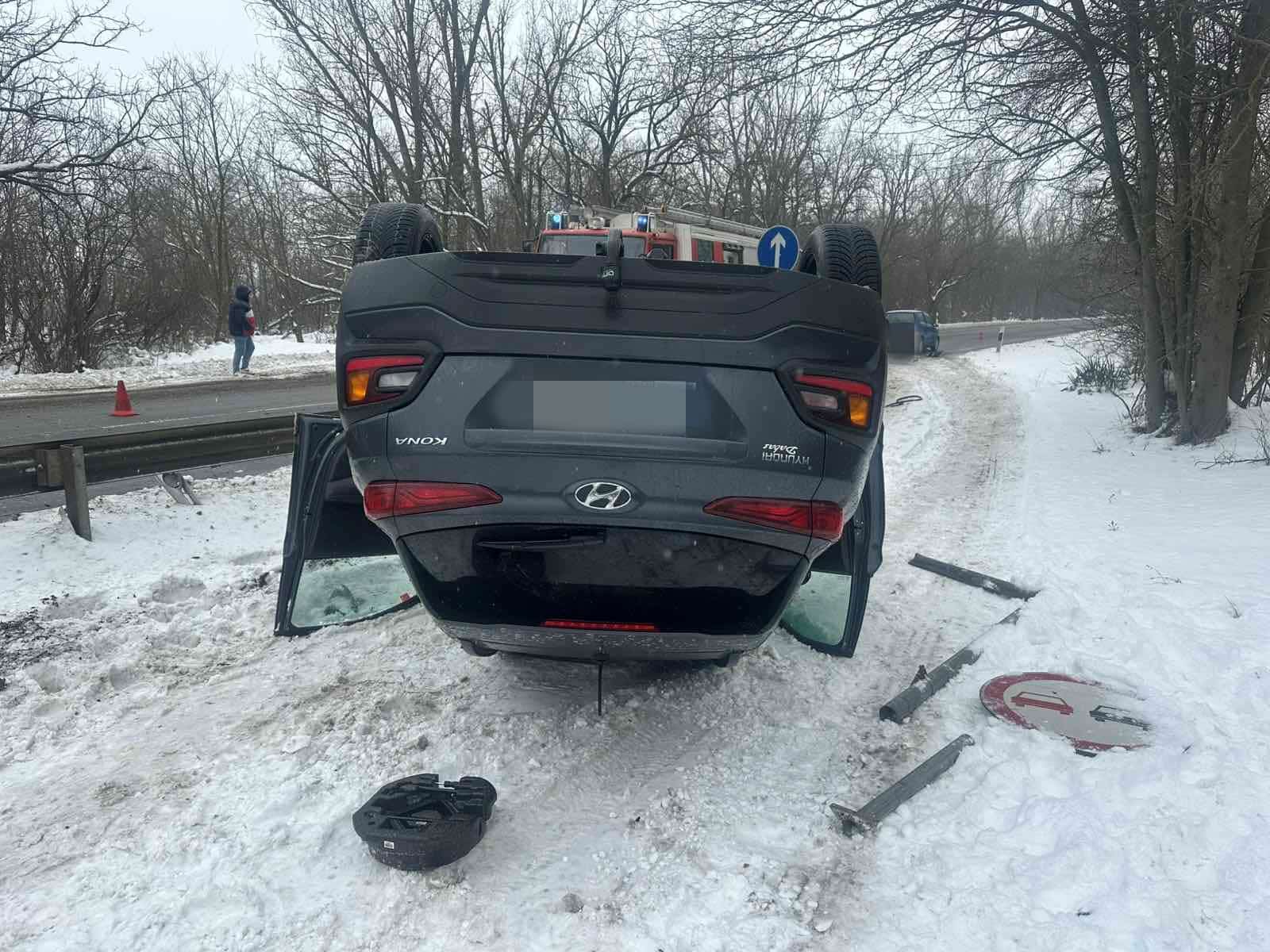 Baleset Ócsa közelében