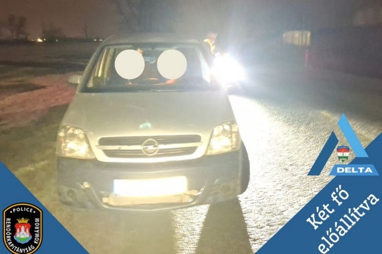 Két drogost állítottak elő Komáromban