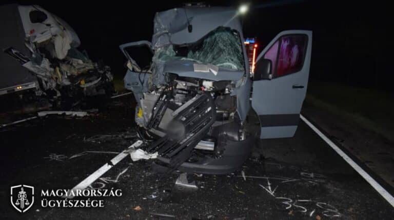 Tömegszerencsétlenséget okozott egy román sofőr