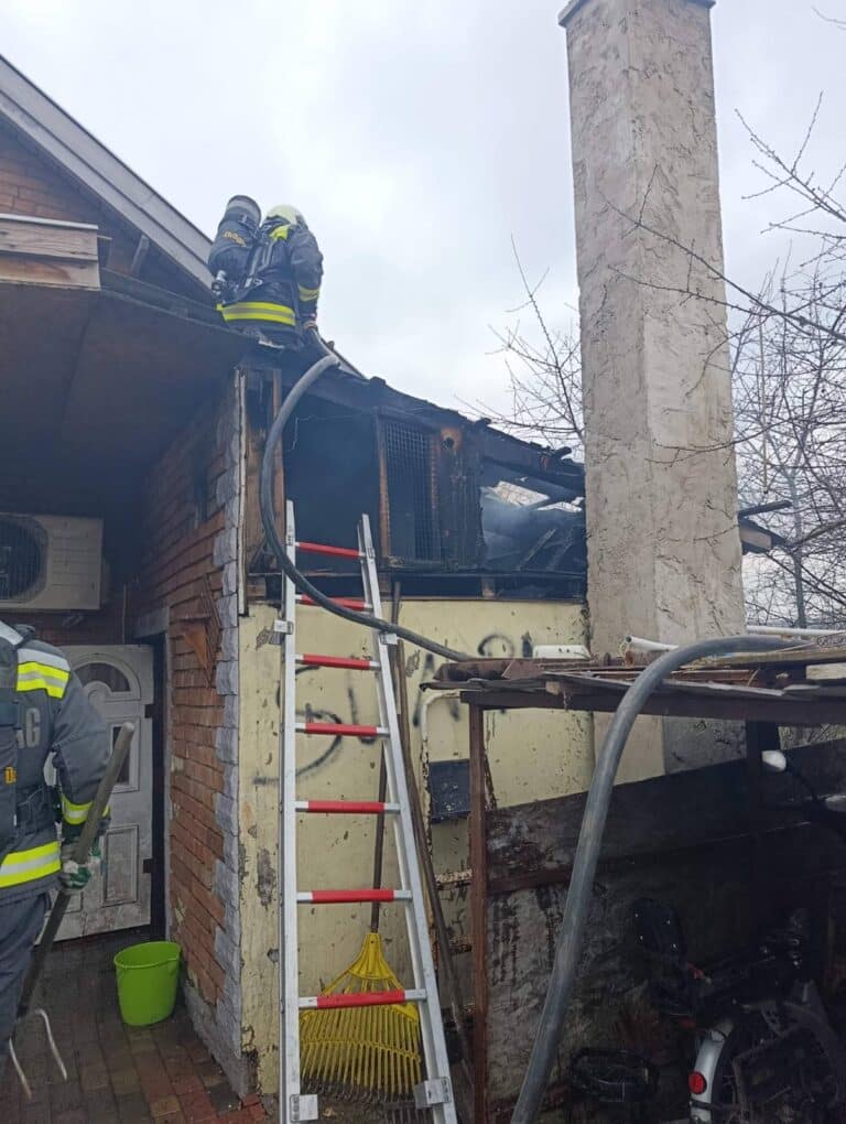 Kazánház égett Érden