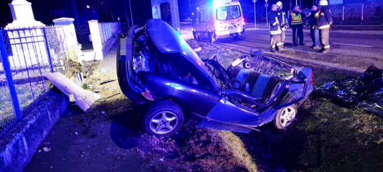 Súlyos baleset Nagyradán