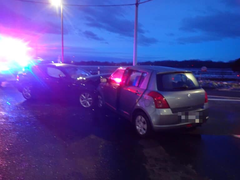 Frontális karambolt Rábafüzesnél