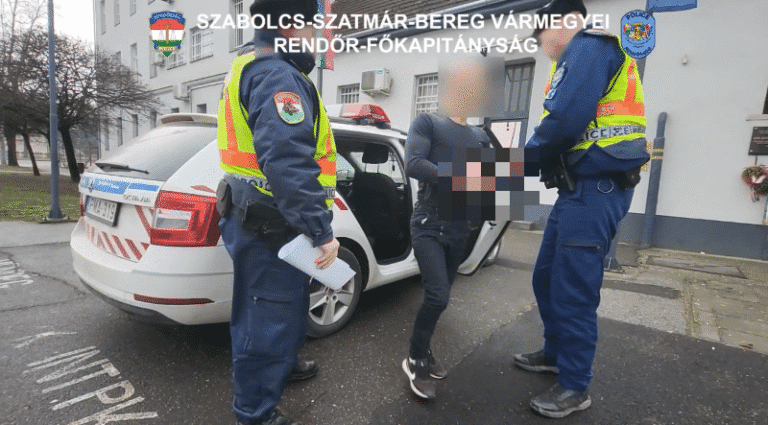 letartóztatás pillanata