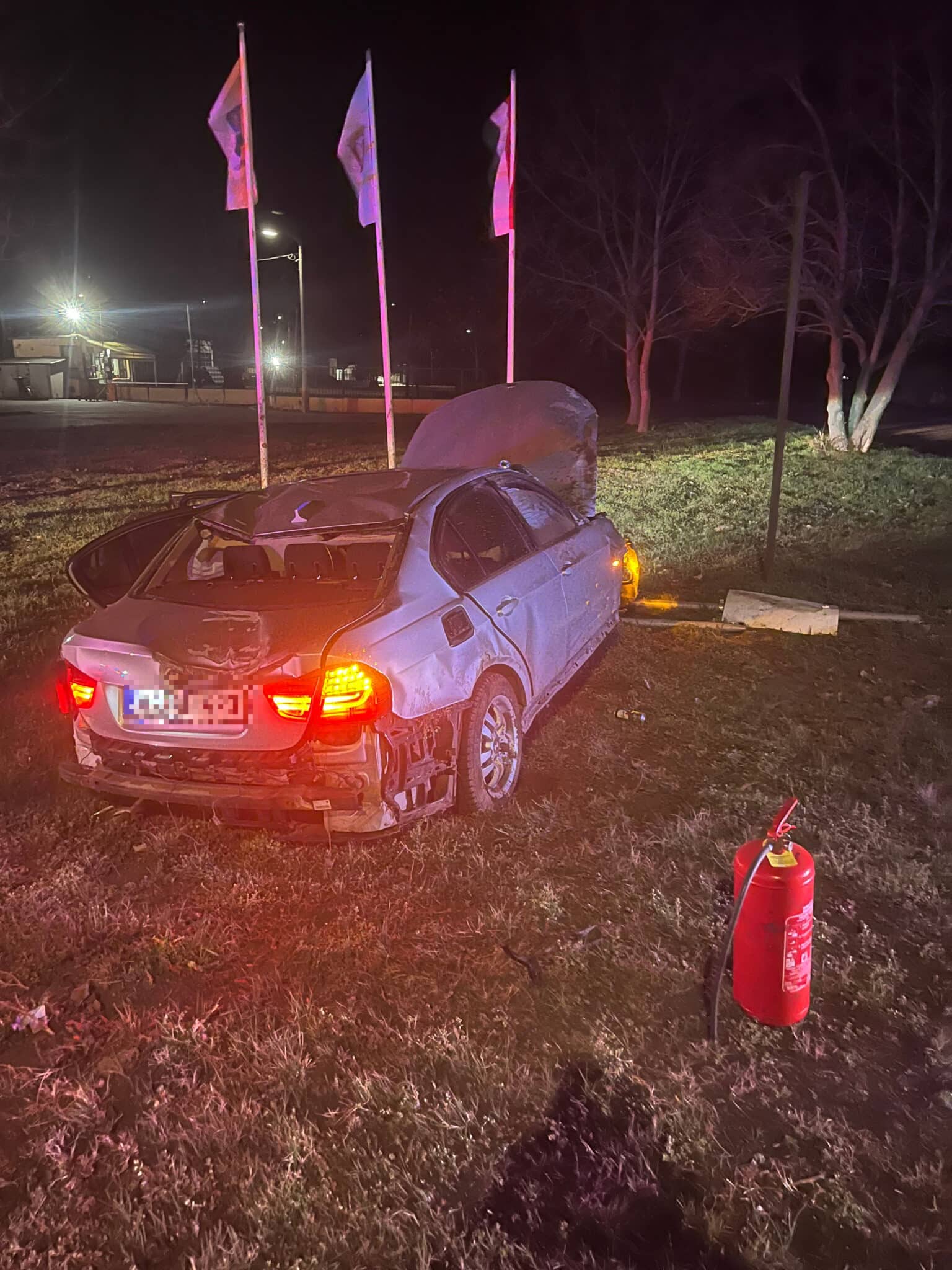 Árokba hajtott egy személygépkocsi tegnap este Orosháza és Kaszaper között