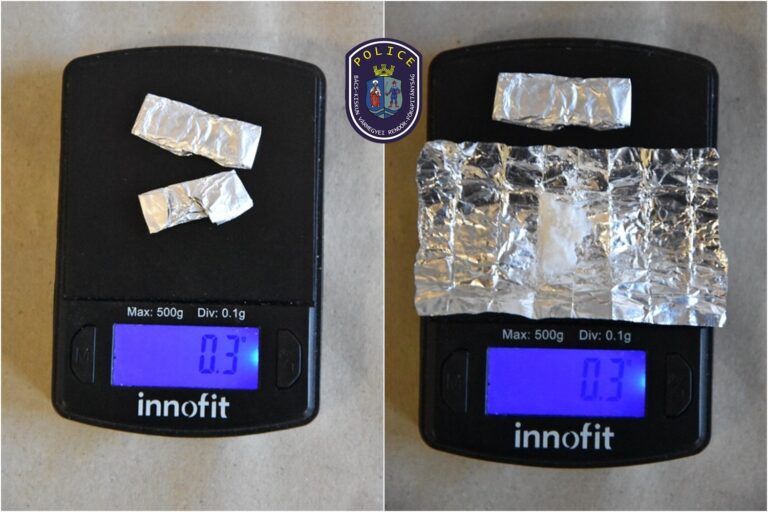 lefoglalt kábítószer