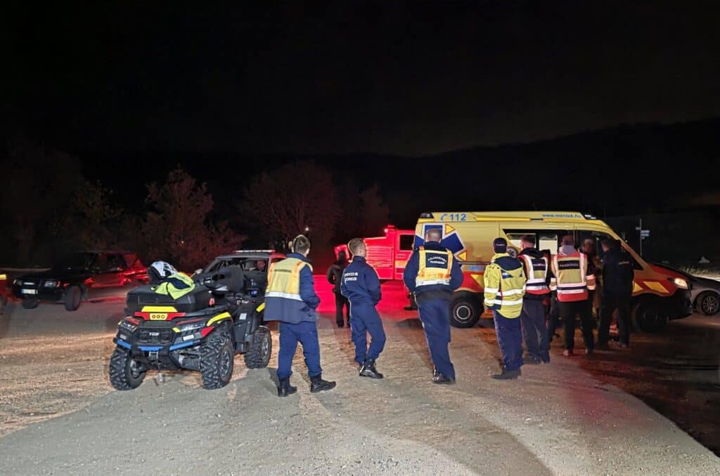 Drónnal mentették meg a Pilisszántóról eltűnt fiatal életét