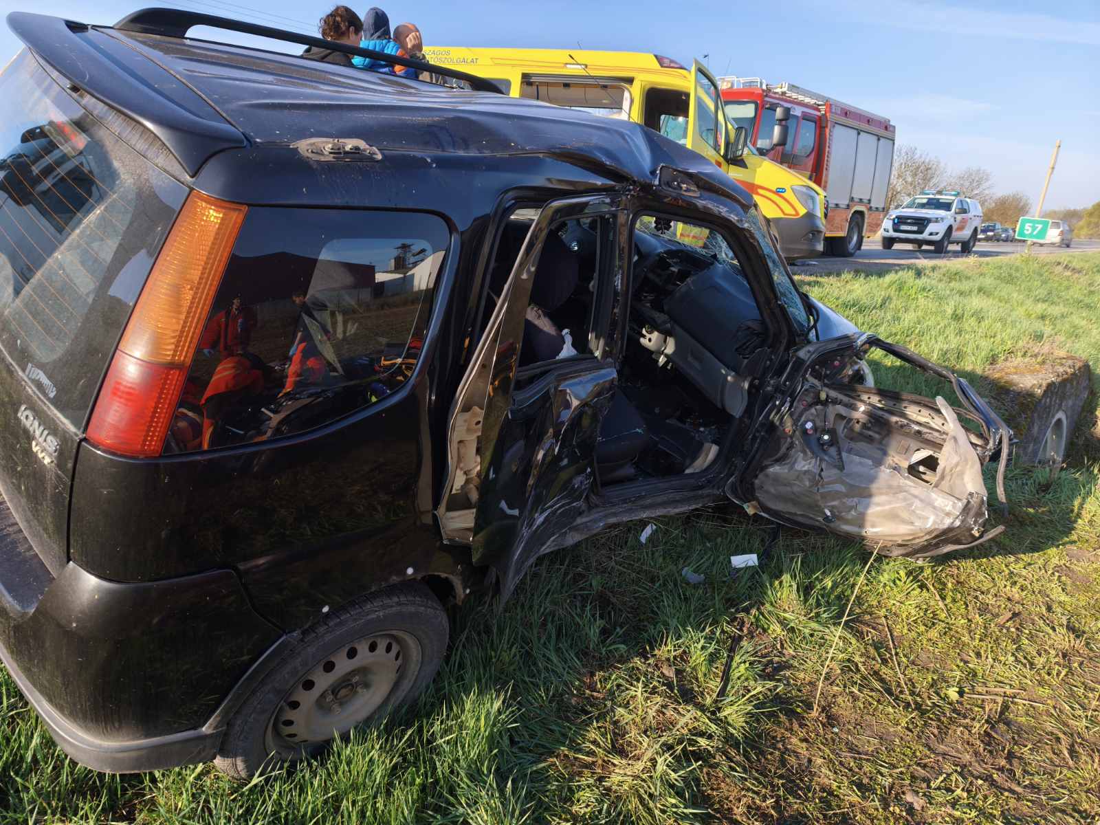 Halálos közúti baleset Biharkeresztes közelében