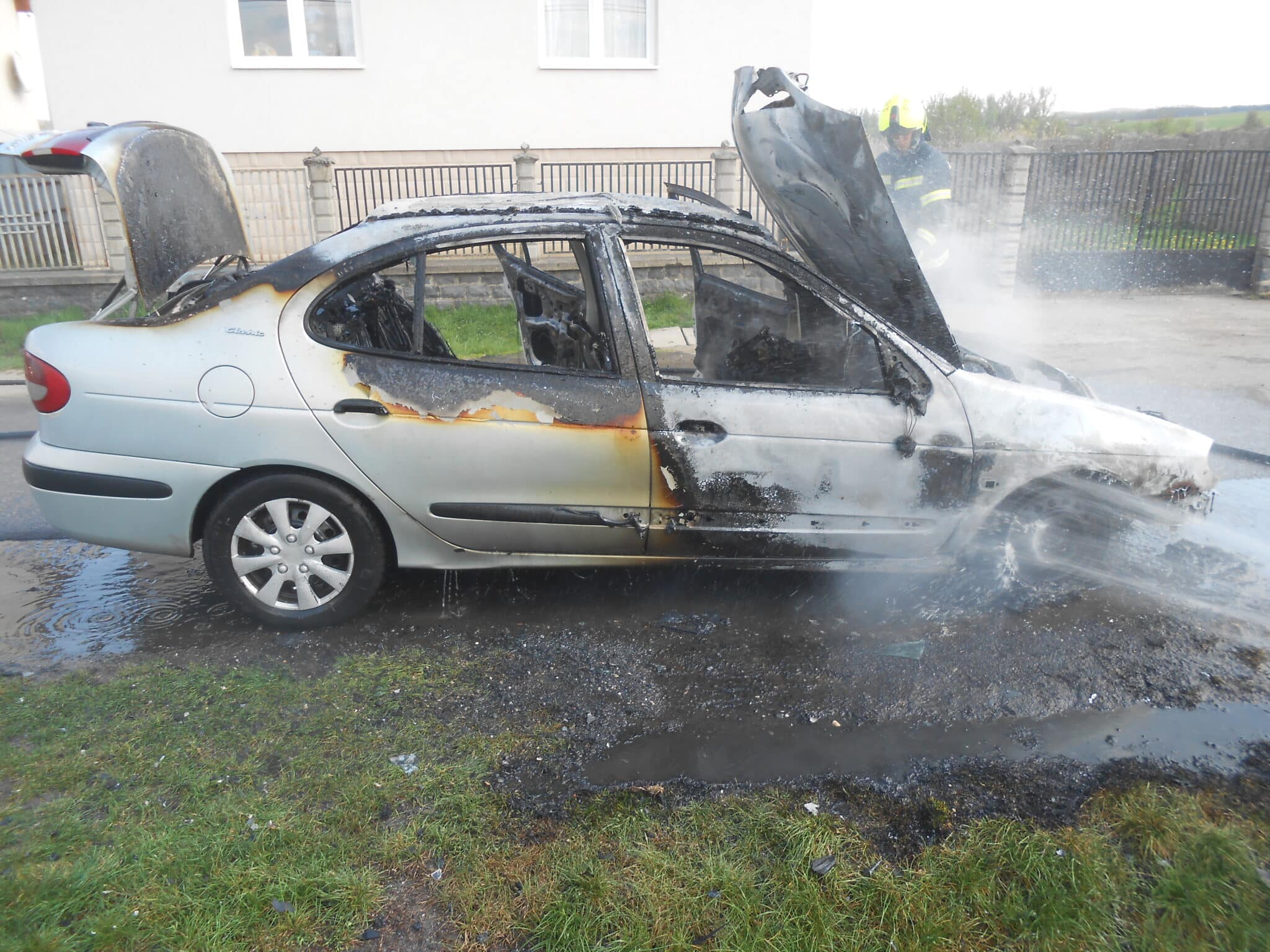 Gépjárműtűz Karancskesziben