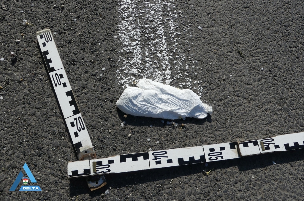 kiszóródott amfetamin