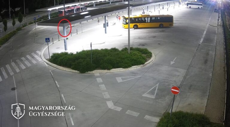 a rablás helyszíne