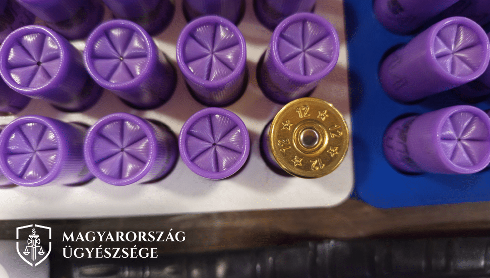 a vádlott által készített töltények