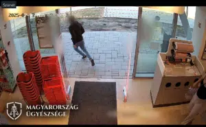 a vádlott menekülése az egyik üzkletből