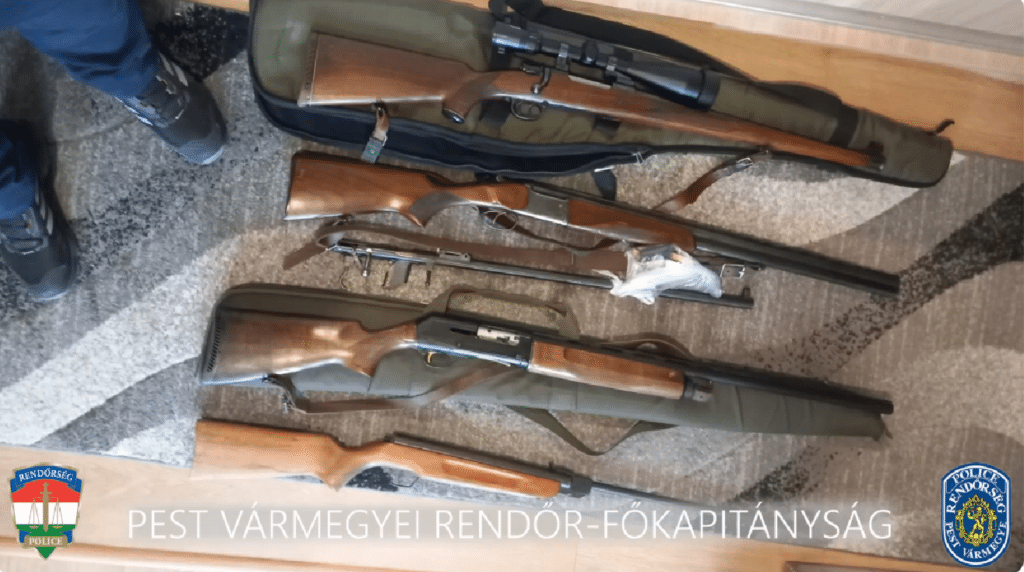 lefoglalt vadászfegyverek