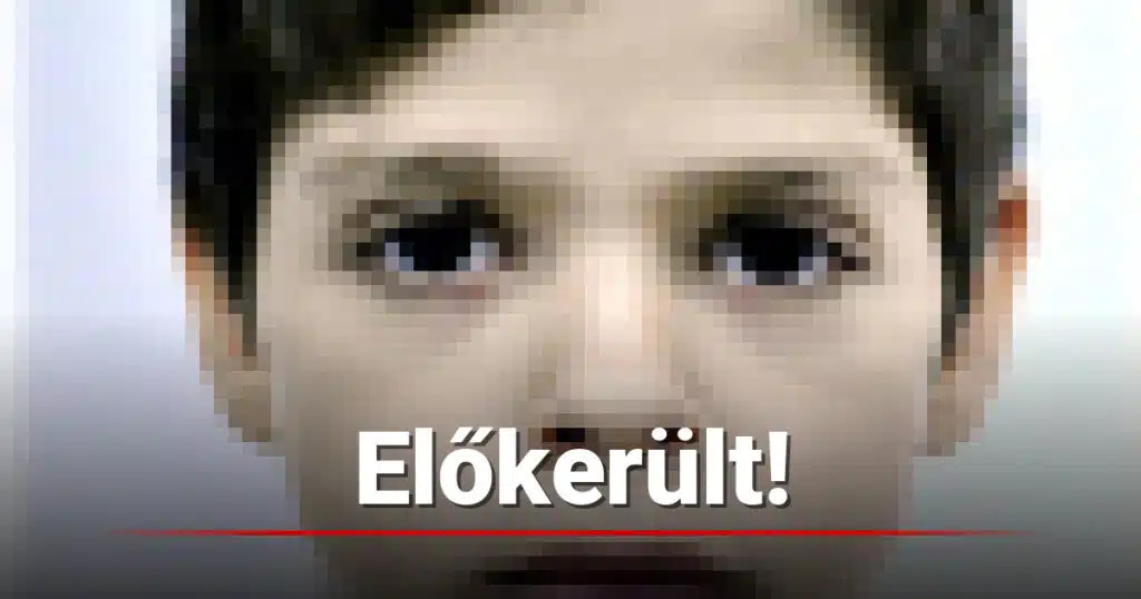 Előkerült!: Eltűnt a 12 éves Szabó Kristóf – egy megosztással sokat segíthetsz!