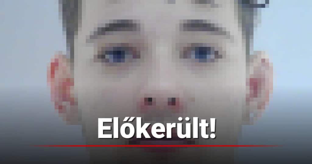 Előkerült!: Eltűnt a 15 éves Kovács Szabolcs – egy megosztással sokat segíthetsz!