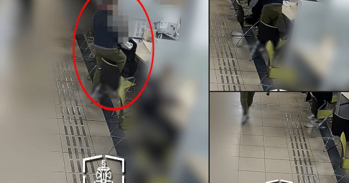 a támadóról készült kamerafelvétel