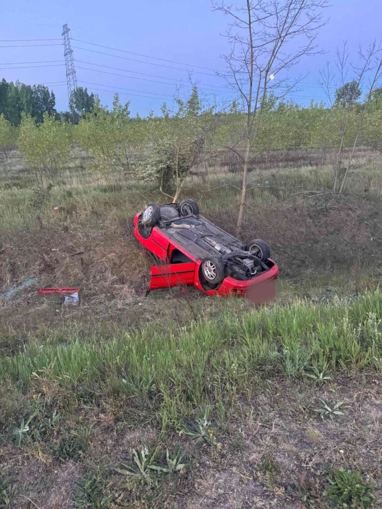 Baleset Nyáregyháza közelében