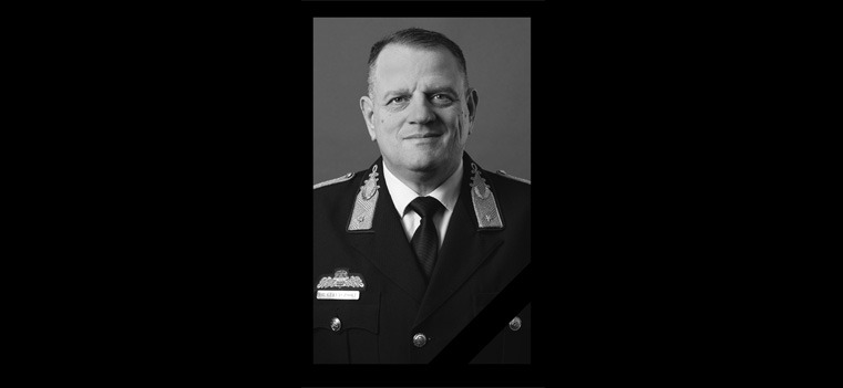 Elhunyt dr. Gulyás Zsolt rendőr dandártábornok, a Bács-Kiskun Vármegyei Rendőr-főkapitányság vezetője