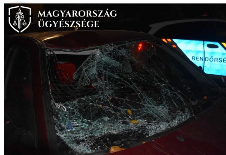 betört szélvédő