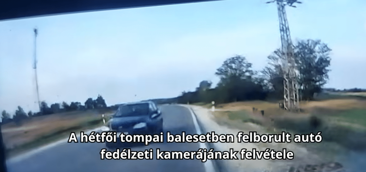 fedélzeti kamerafelvétel