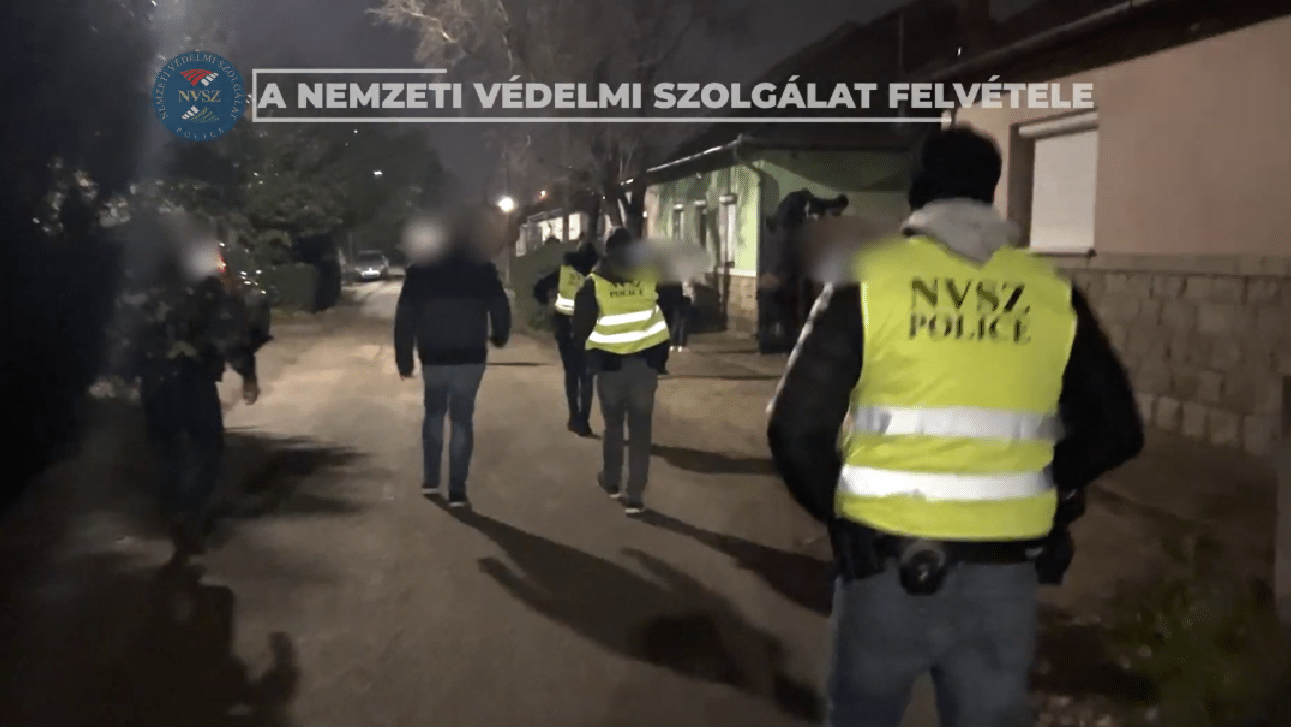 az elkövető letartóztatása