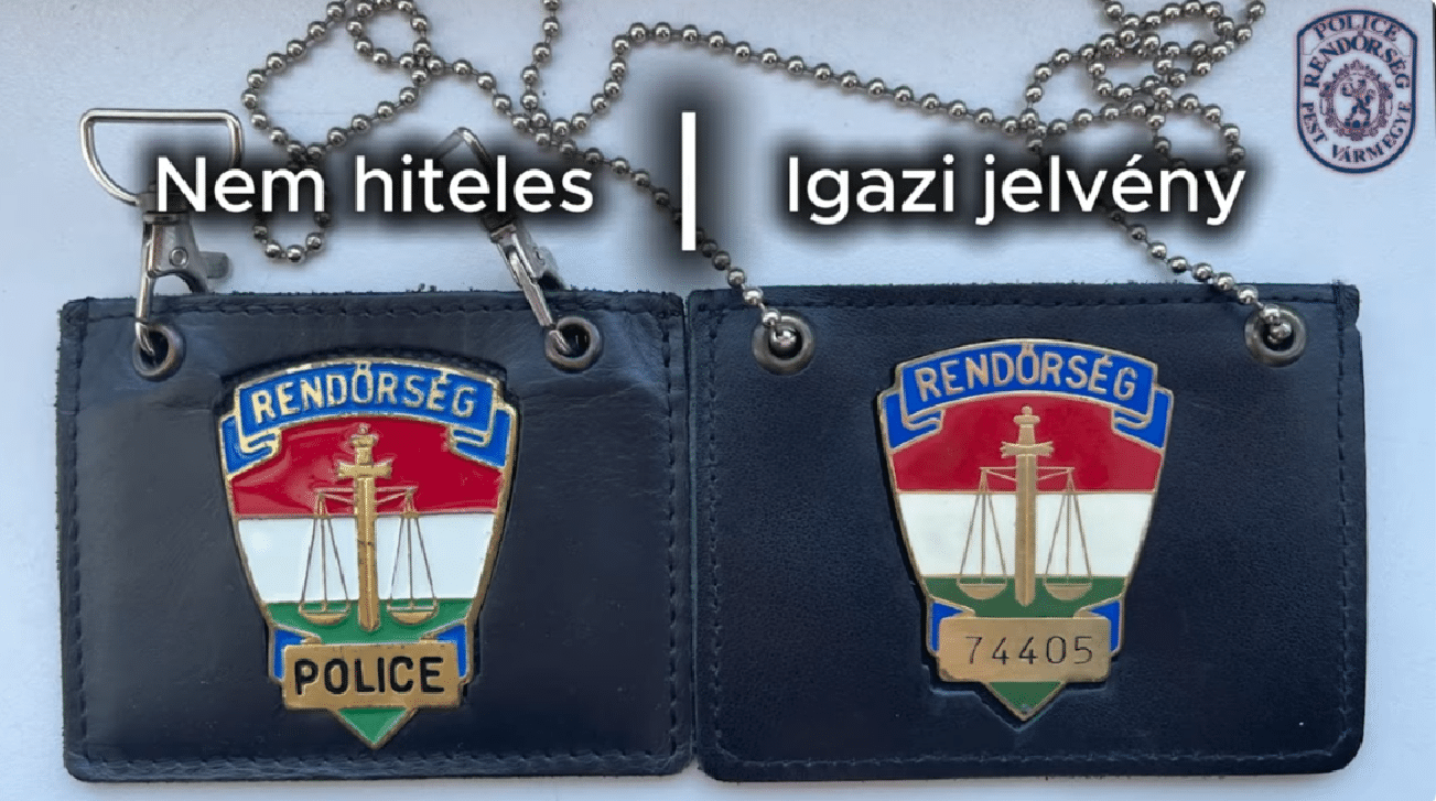 rendőrségi jelvény