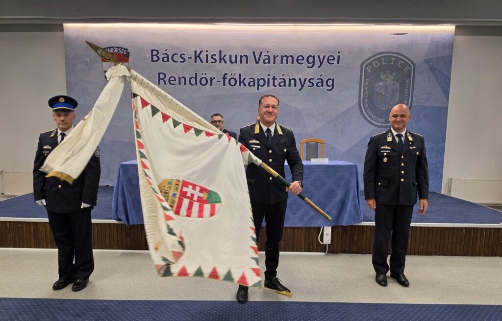 Dr. Tóth Tamás altábornagy az új rendőrfőkapitány Bács-Kiskun vármegyében