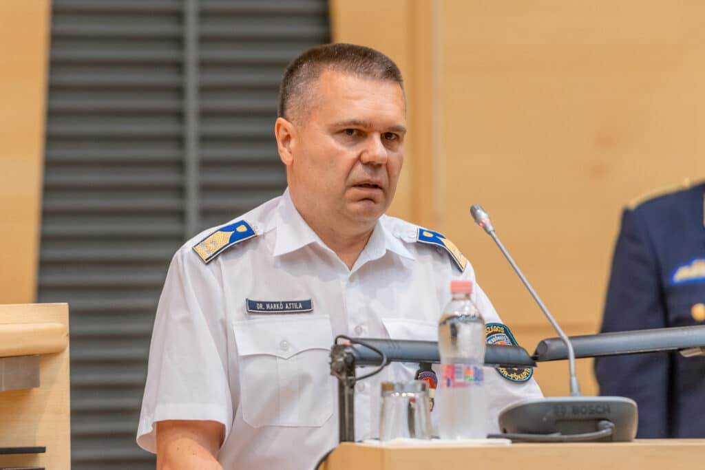 Új parancsnokot kapott a Készenléti Rendőrség Markó Attila István rendőr dandártábornok személyében
