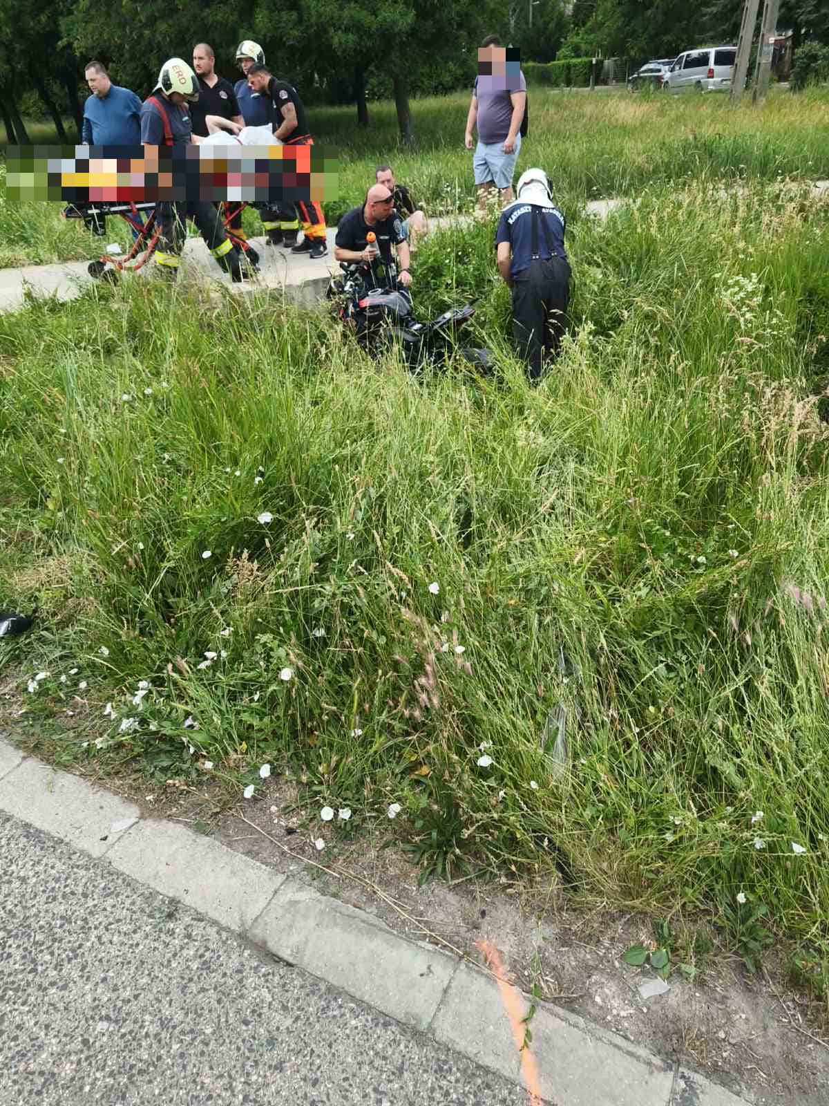 Motoros baleset Törökbálinton