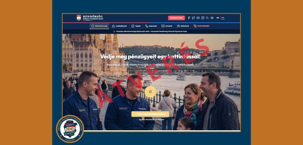 ÁTVERÉS a KR NNI nevében – hamis weboldallal próbálhattak adatokat szerezni a csalók