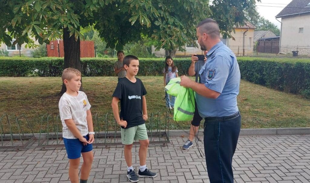 Eltűnt személy felkutatásában segítettek a nagyacsádi gyerekek