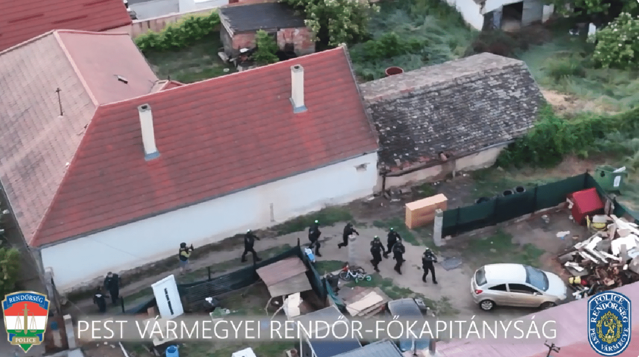 váci drogterjesztők letartóztatása