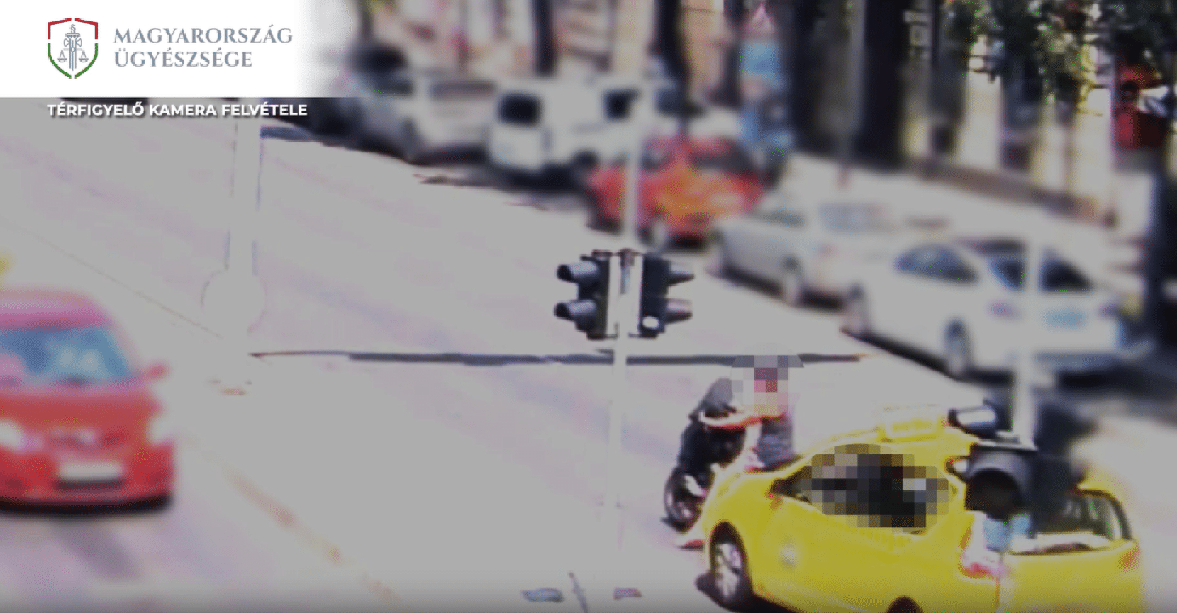 Taxis és motoros balhézott a Bajcsy-Zsilinszky úton