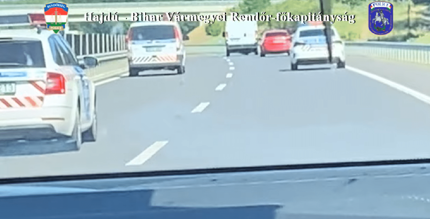 a lopott teherautó üldözése