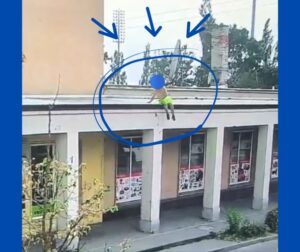 a tetőről leugró gyanúsított