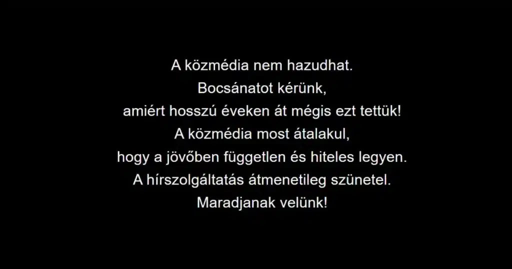 Történelmi fordulat a közmédiában: Leállt az M1, a Kossuth Rádió adása és a hirado.hu