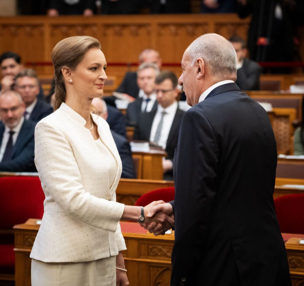Mától Forsthoffer Ágnes látja el a köztársasági elnöki feladatokat
