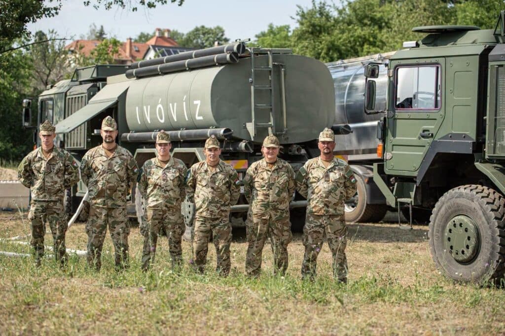 Ruszin-Szendi Romulusz: A Magyar Honvédség készen áll a segítségnyújtásra a hőségriasztás ideje alatt