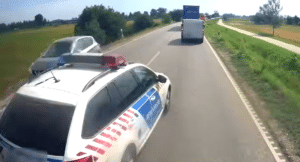az előzés pillanata