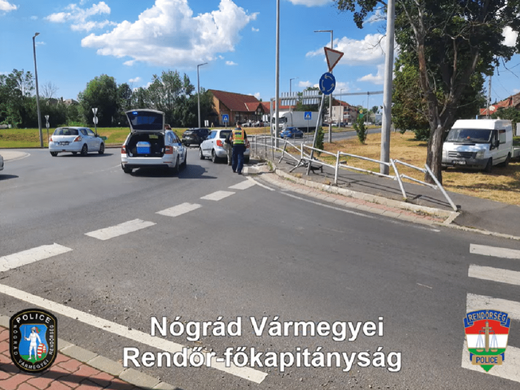 Annyira részeg volt, hogy nem talált ki a körforgalomból egy autós Bátonyterenyén