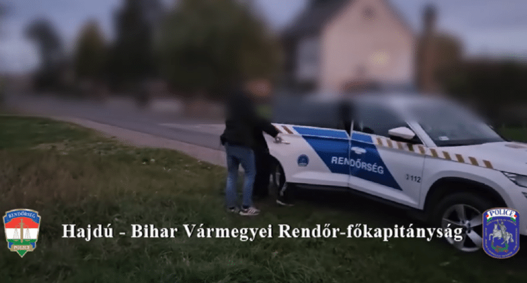 a letartóztatás pillanata