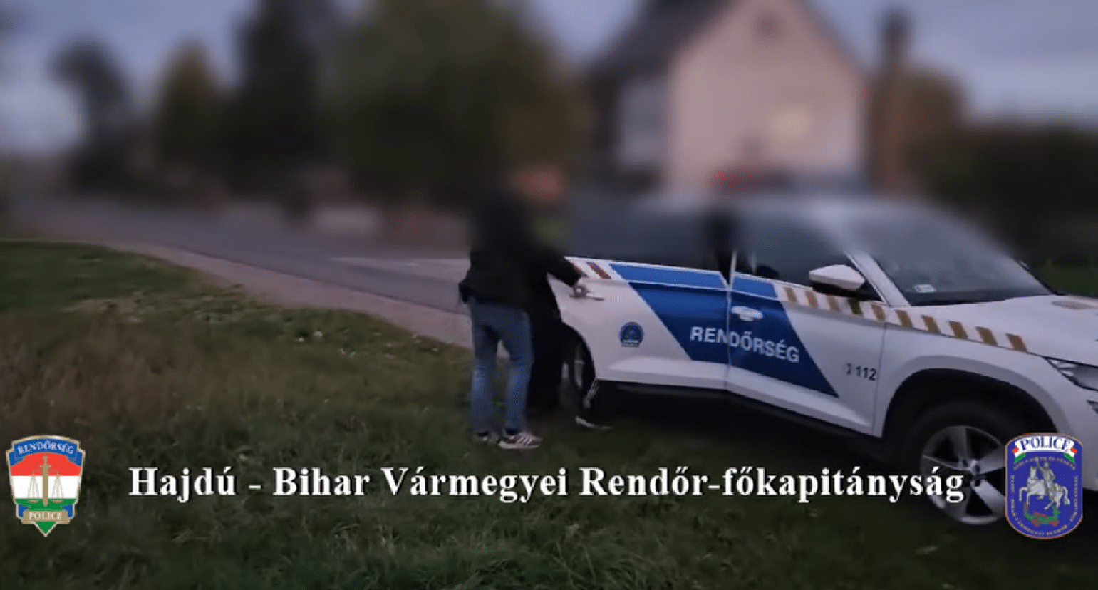 a letartóztatás pillanata