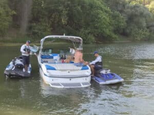 ellenőrzés a Tisza-tónál