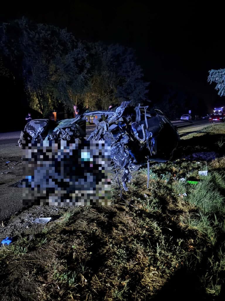 Az Ebes melletti halálos buszbaleset