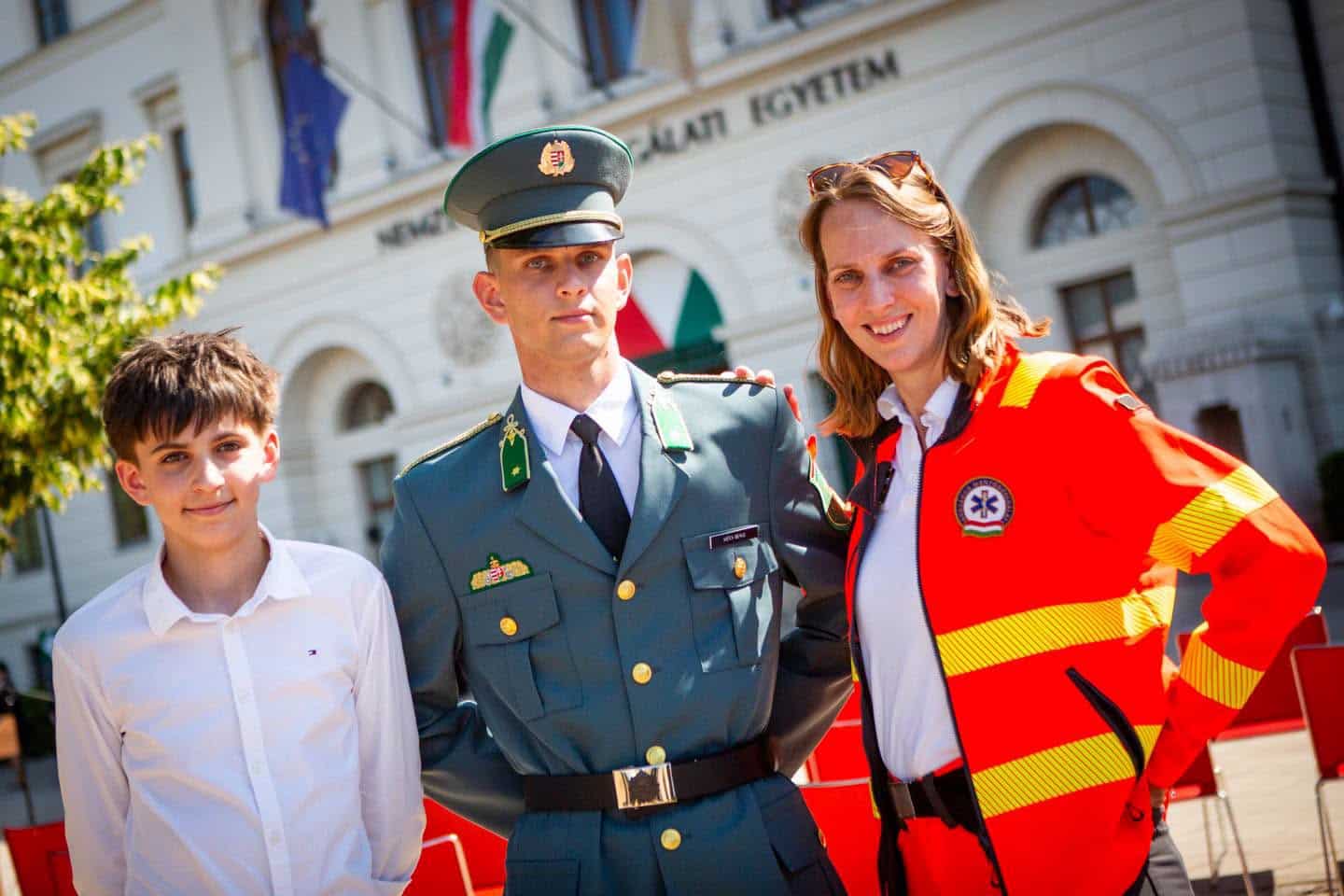 Horváth Henriett és fia Szűcs Bence