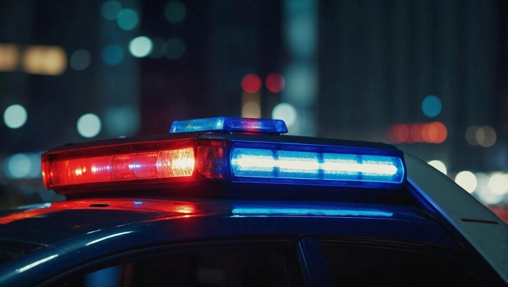 ai generated, police, car, police car, crime, investigation, police officers, profession, preparation