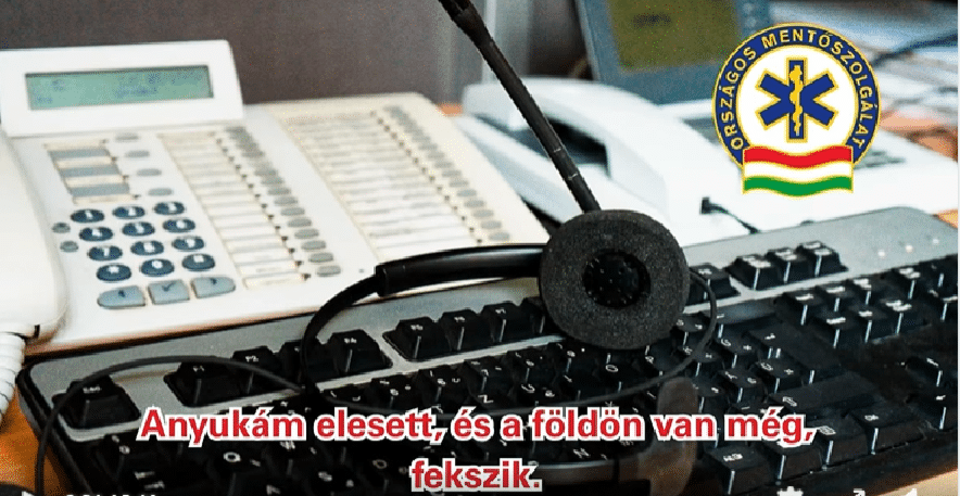 Így zajlott a mentésirányító és a négyéves kisfiú telefonbeszélgetése, miután összeesett az édesanyja