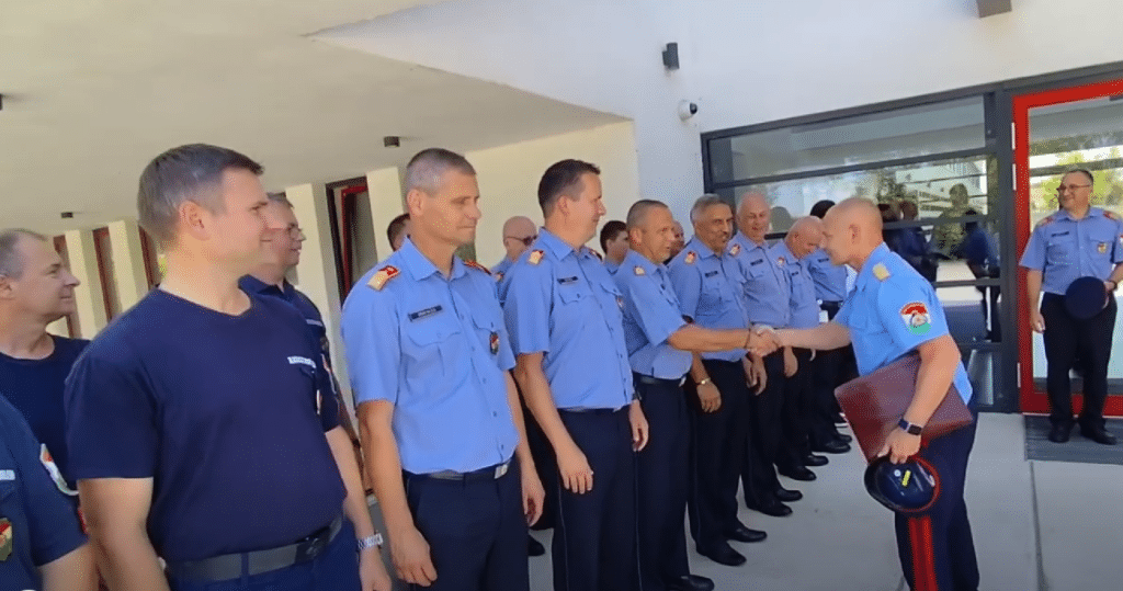 Harminchat év szolgálat után vonult nyugdíj előtti rendelkezési állományba Huszár Tibor tűzoltó dandártábornok